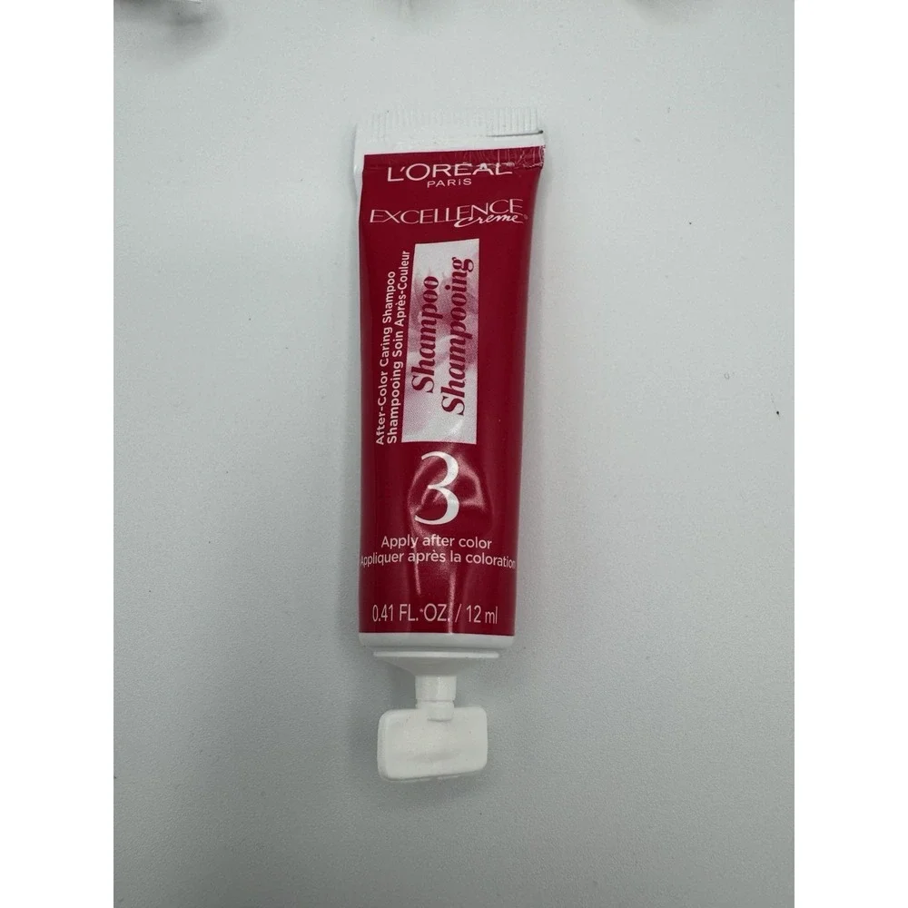 L'Oreal Excellence Creme #3 After Color Caring Shampoo Lot Of 4 Tubes